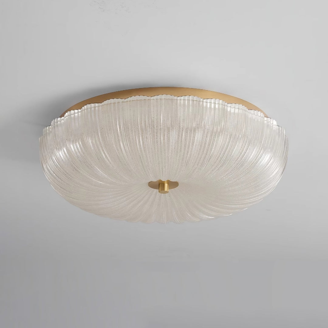 Halo takplafond i bølget glass