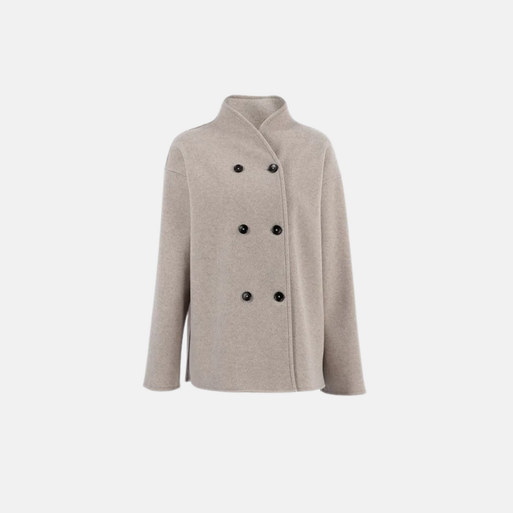 Vintage Ullfrakk for Kvinner