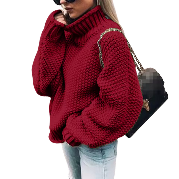 RIVA - Strikket Turtleneck Genser For Damer