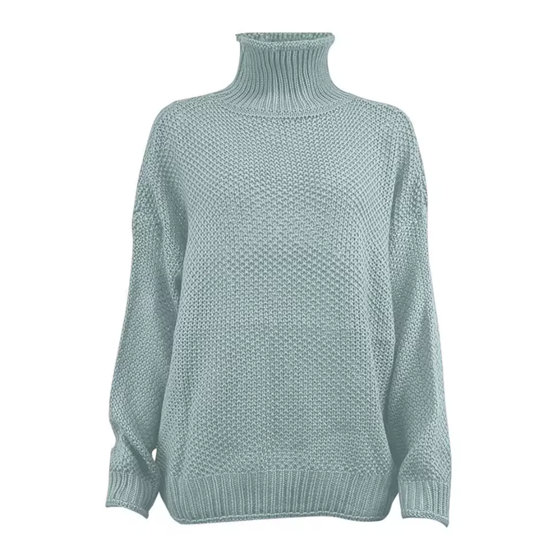 RIVA - Strikket Turtleneck Genser For Damer