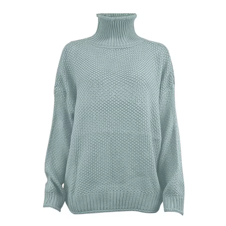 RIVA - Strikket Turtleneck Genser For Damer