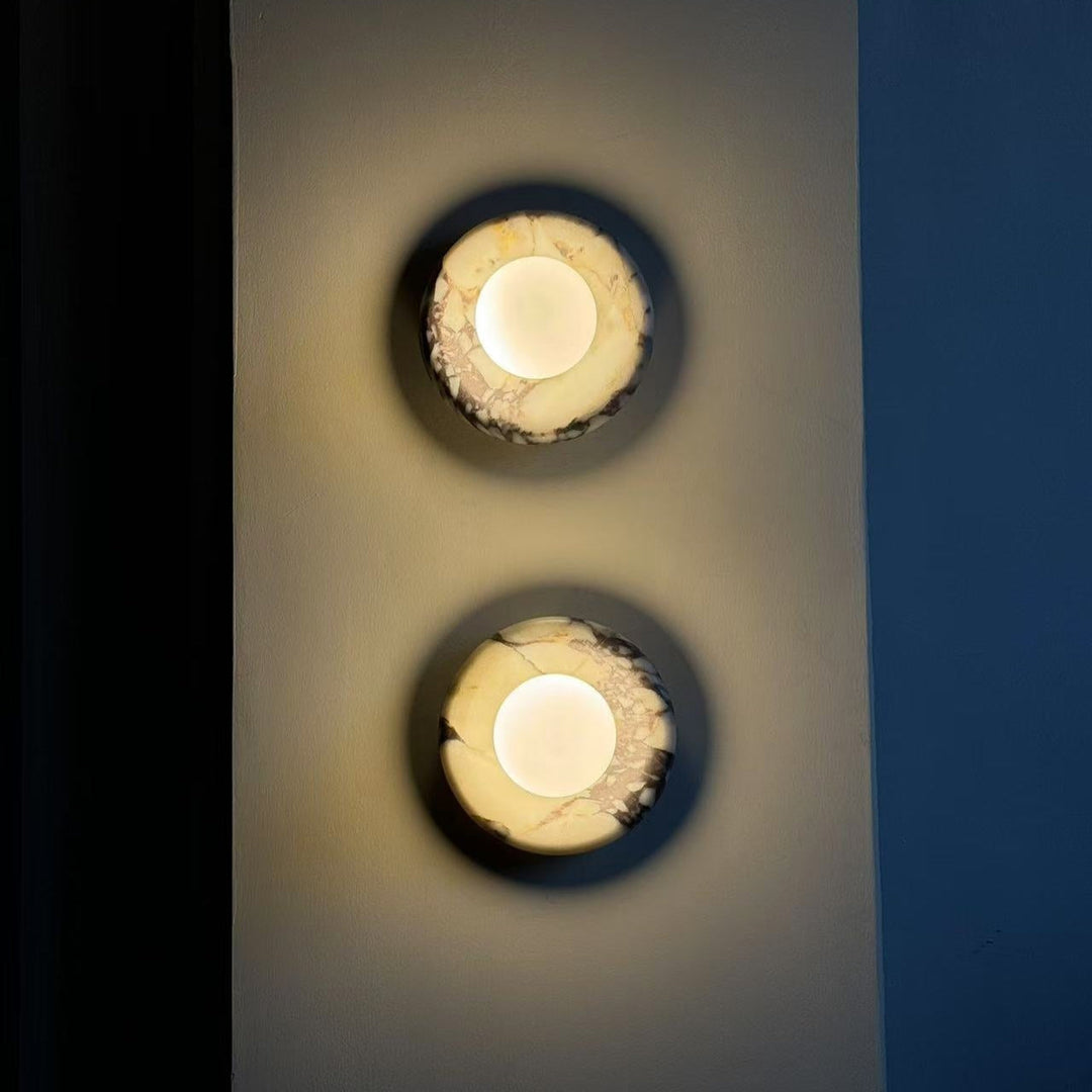 Innendørs Vegglampe i Marmor Hako