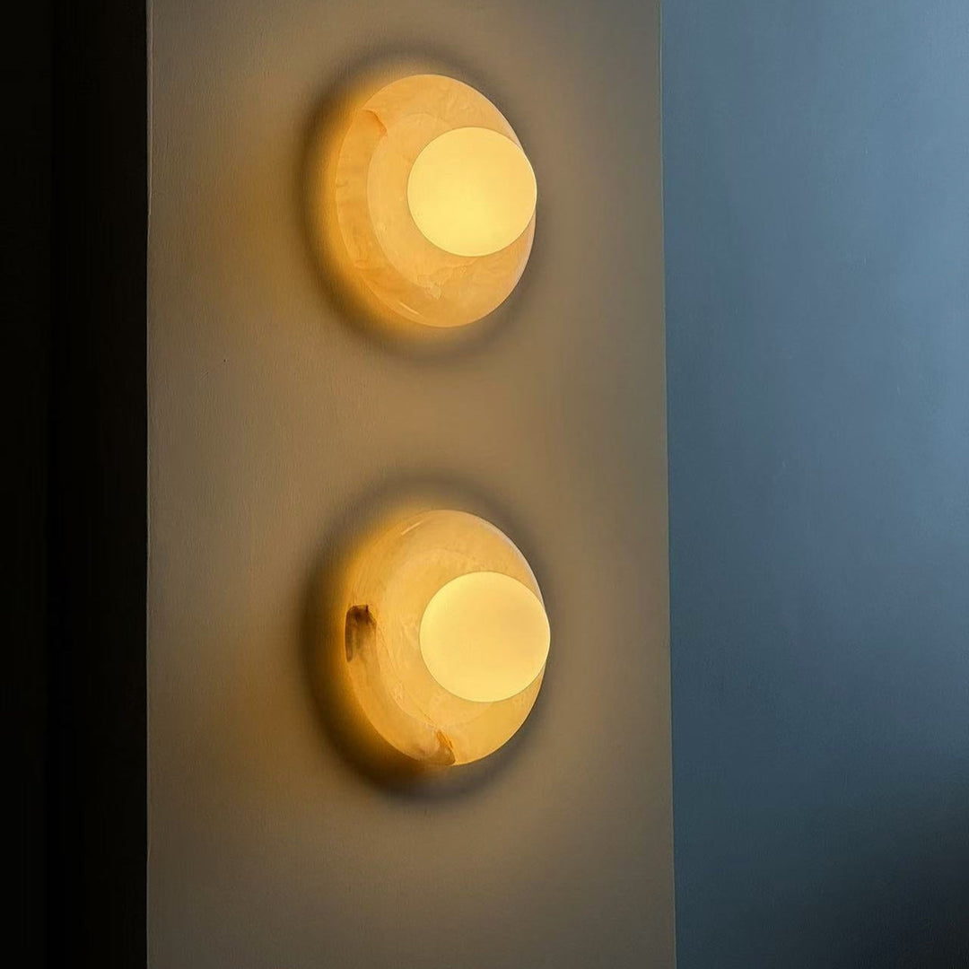 Innendørs Vegglampe i Marmor Hako
