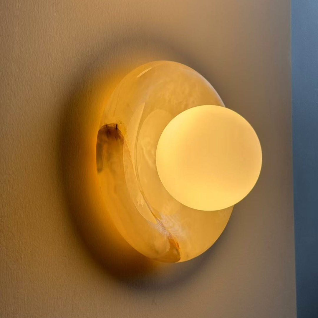 Innendørs Vegglampe i Marmor Hako
