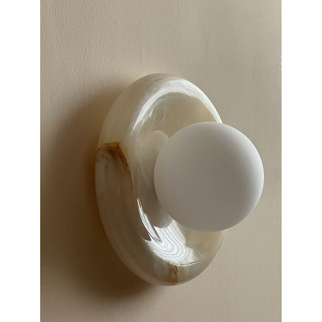 Innendørs Vegglampe i Marmor Hako