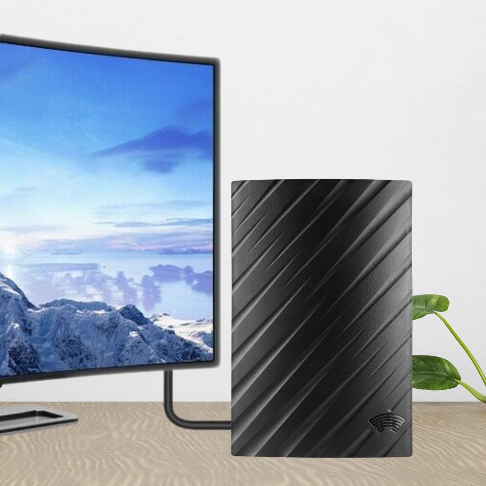 Lang Rekkevidde Innendørs, Digital HDTV 4K-antenne, 600 miles