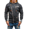 Casual Fleece Hoodie med Lommer for Menn