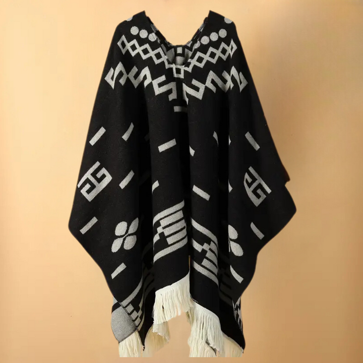 Lämmin poncho miehille - Kael
