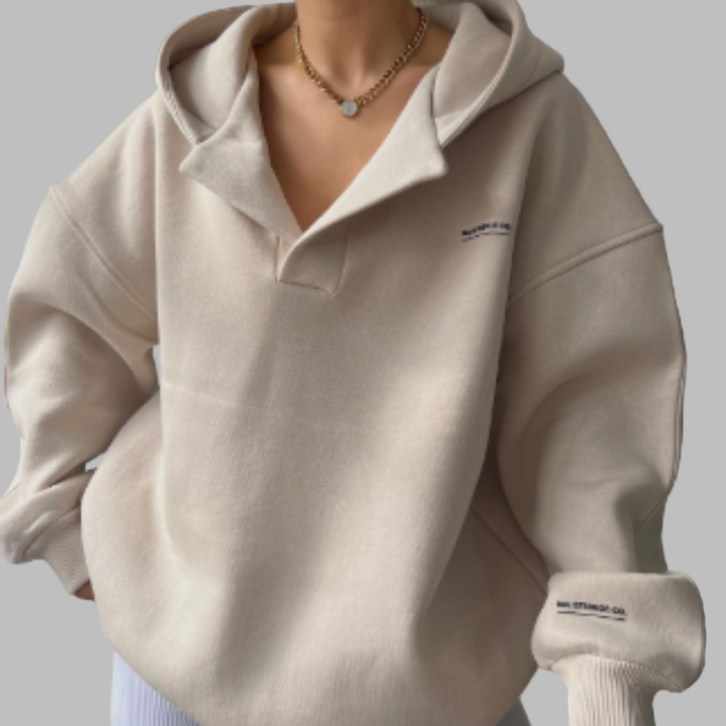 Moderne Dame Vinter Hoodie