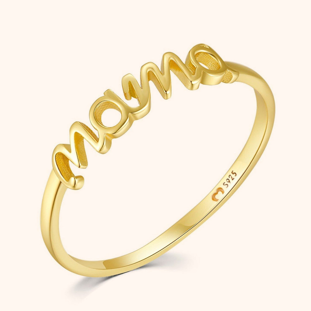 Tyylikäs Mama-sormus - Emma