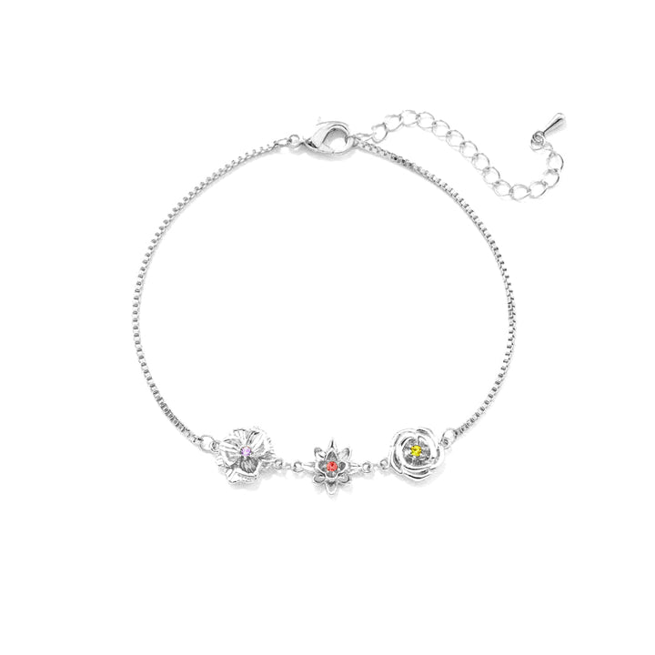 Fødselsblomst-armbånd – én blomst per barn