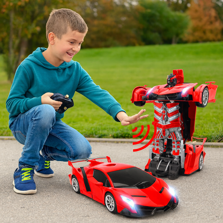 Fjernstyrt Robotbil, Transformerbart Leketøy