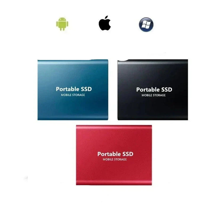 Ultrarask SSD-disk på 128 GB med kompakt og robust design