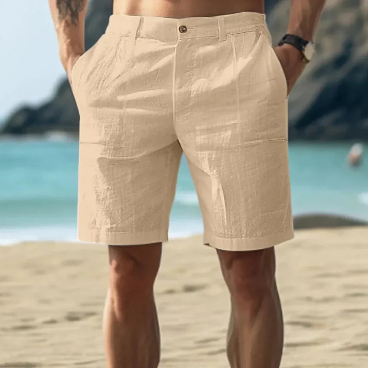 Casual Leinen Herre Shorts