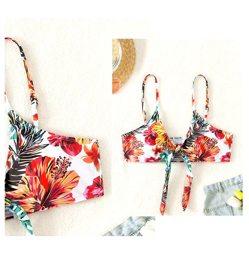 Bikinisett med Høy Midje og Cover-up – Amira