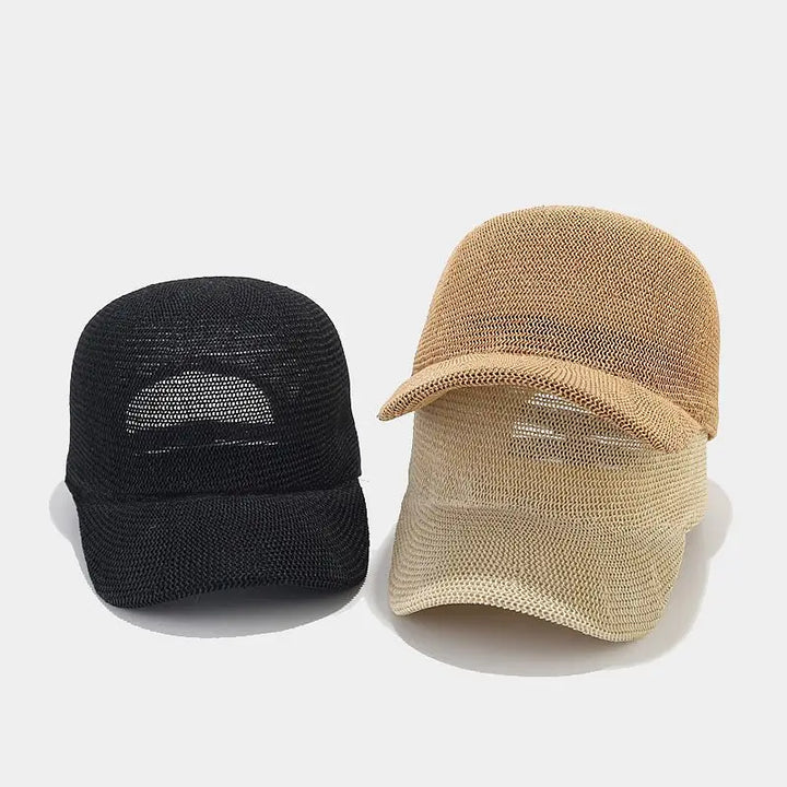 Motehette Flettet Solhatt med Bred Skygge - SunWeave-Stil