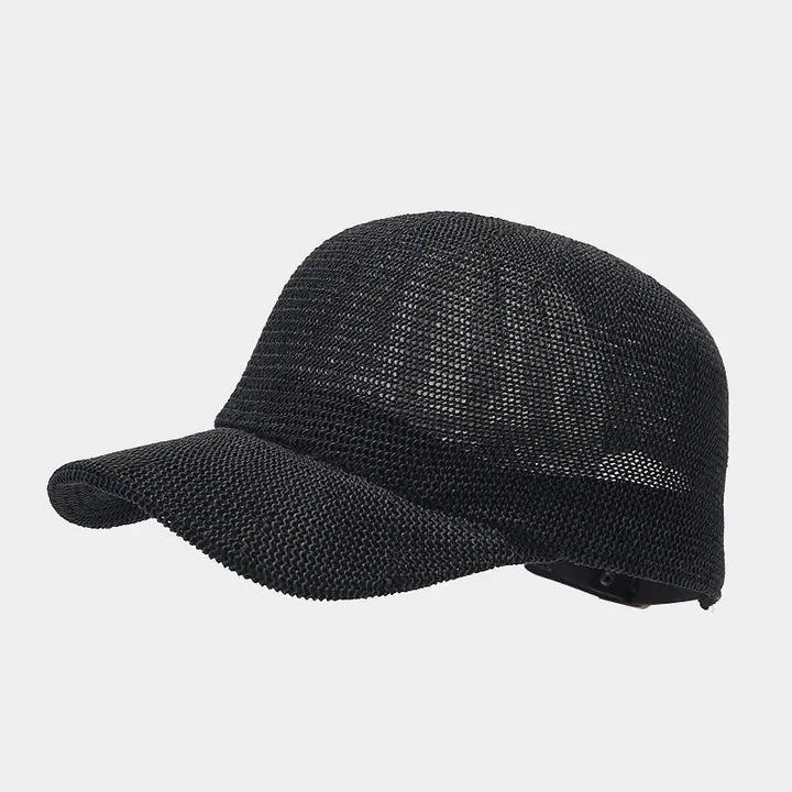Motehette Flettet Solhatt med Bred Skygge - SunWeave-Stil