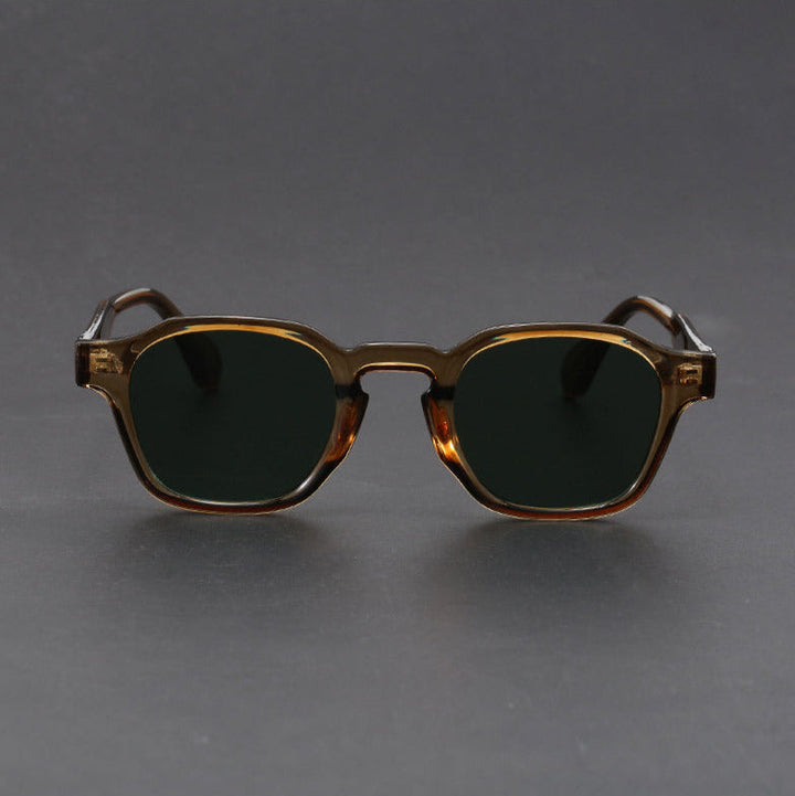 Firkantet Solbrille Retrodesign - Innfatning i Polykarbonat