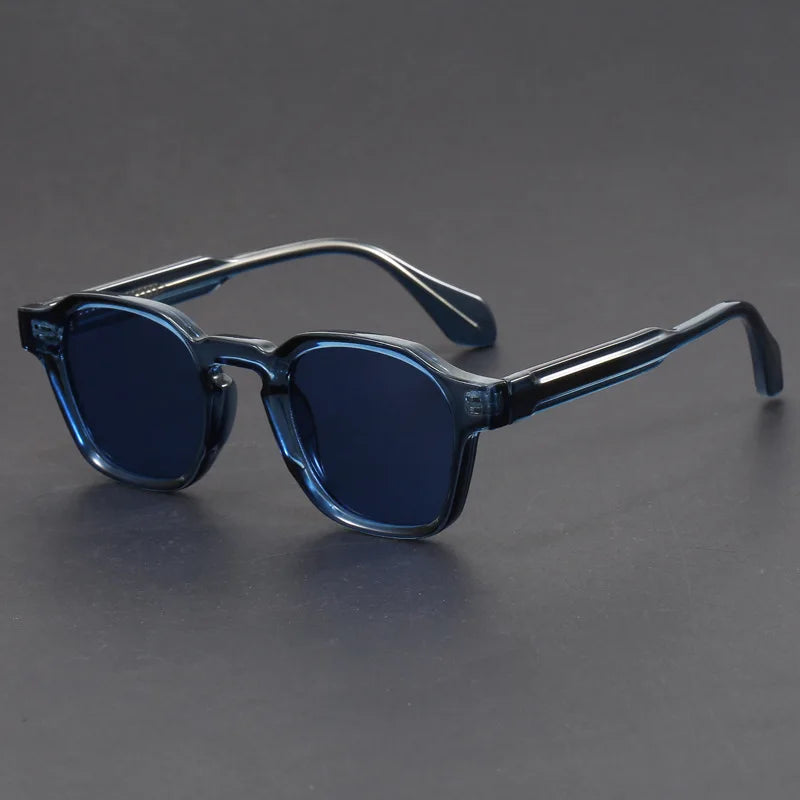 Firkantet Solbrille Retrodesign - Innfatning i Polykarbonat