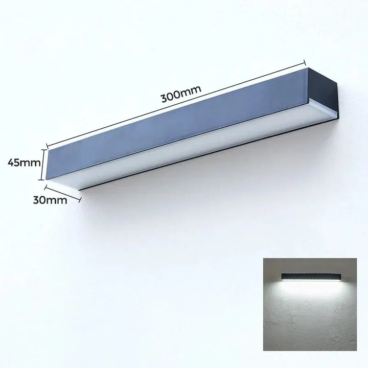 Solavella solcelle-vegglampe | 16 LED | Superlys og vanntett | For hage, balkong og husvegg | Varmhvit og kaldhvit