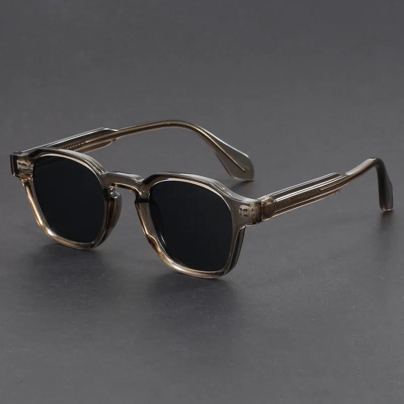 Firkantet Solbrille Retrodesign - Innfatning i Polykarbonat