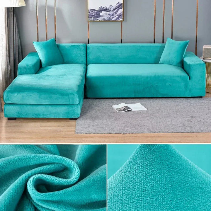 Sofatrekk i strekkfløyel med luksuriøs finish – Sofina
