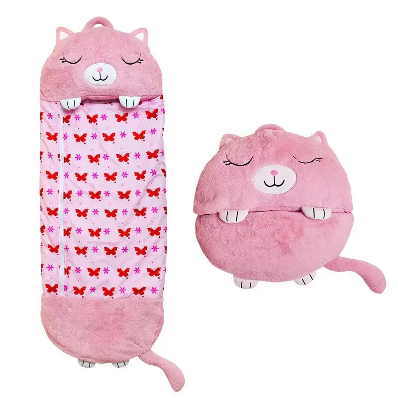 SleepyBuddy – Barnsovepose og kosetoy i ett