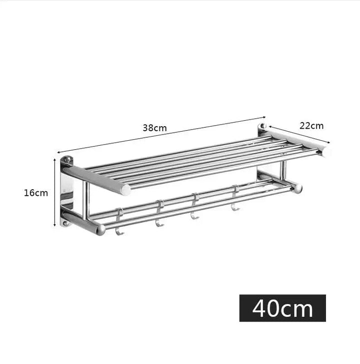 STEELRACK – plassbesparende og elegant håndkleholder i rustfritt stål