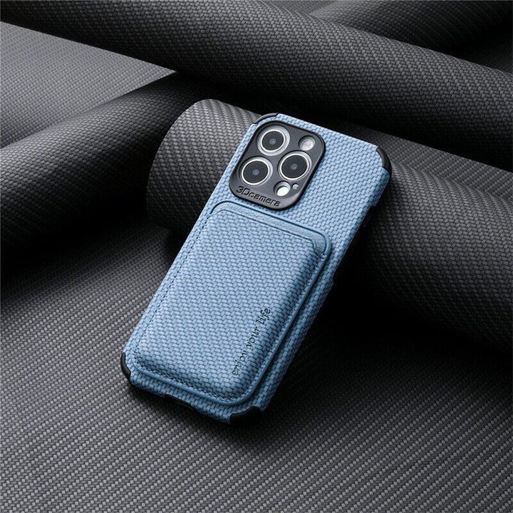 MagSafe lommebokdeksel | Magnetisk korttholder for iPhone | Slankt design