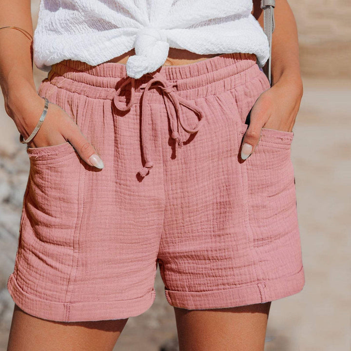 Kvinners Casual Lettvekts Shorts