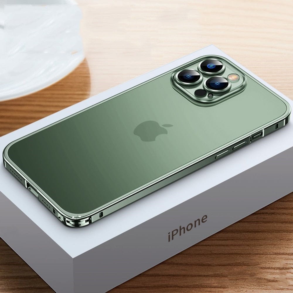 Metalldeksel til iPhone | Beskyttende deksel i aluminium