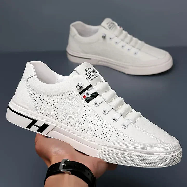 Stilige menn's sneakers med moderne urban appell