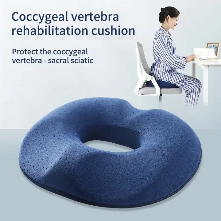 OrthoRelax | Setepute i minneskum | Lindring for haleben og rygg | Ergonomisk og komfortabel