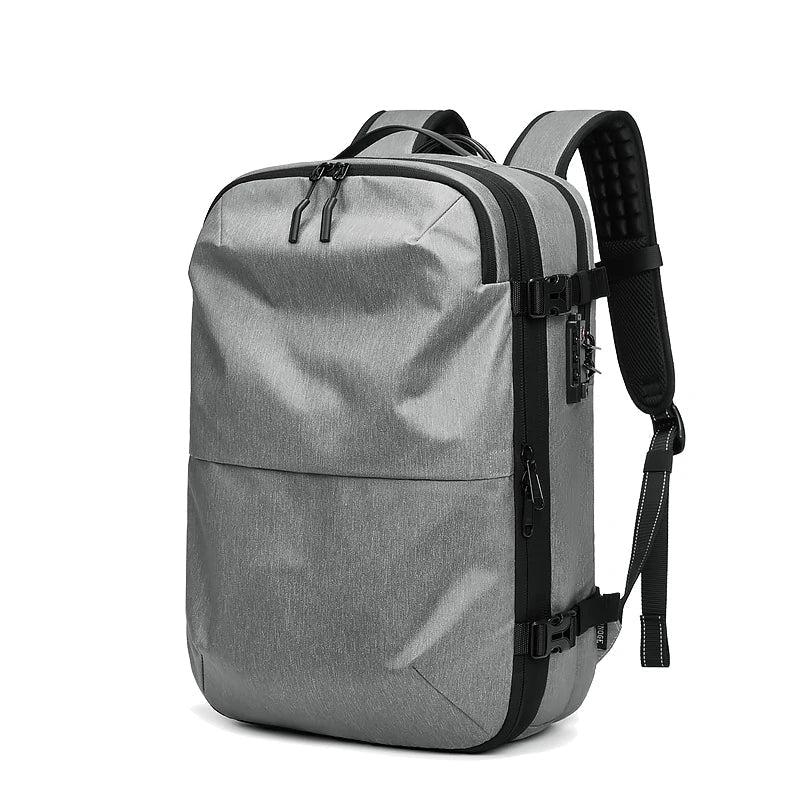 ElitePack ryggsekk med luftkomprimering | Vanntett 60L ryggsekk for jobb og reise med vakuumkomprimeringsteknologi