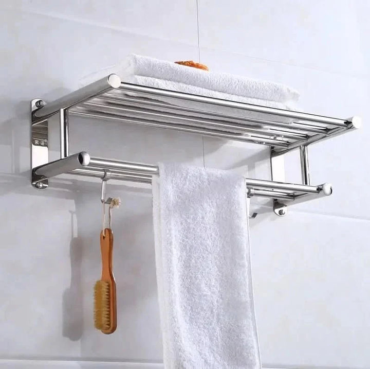 STEELRACK – plassbesparende og elegant håndkleholder i rustfritt stål