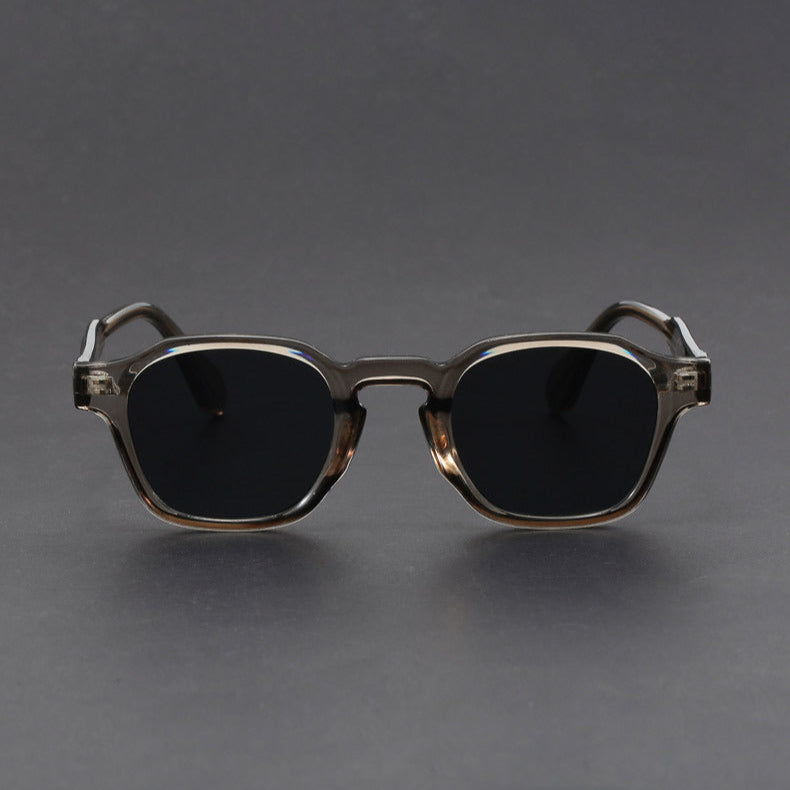 Firkantet Solbrille Retrodesign - Innfatning i Polykarbonat