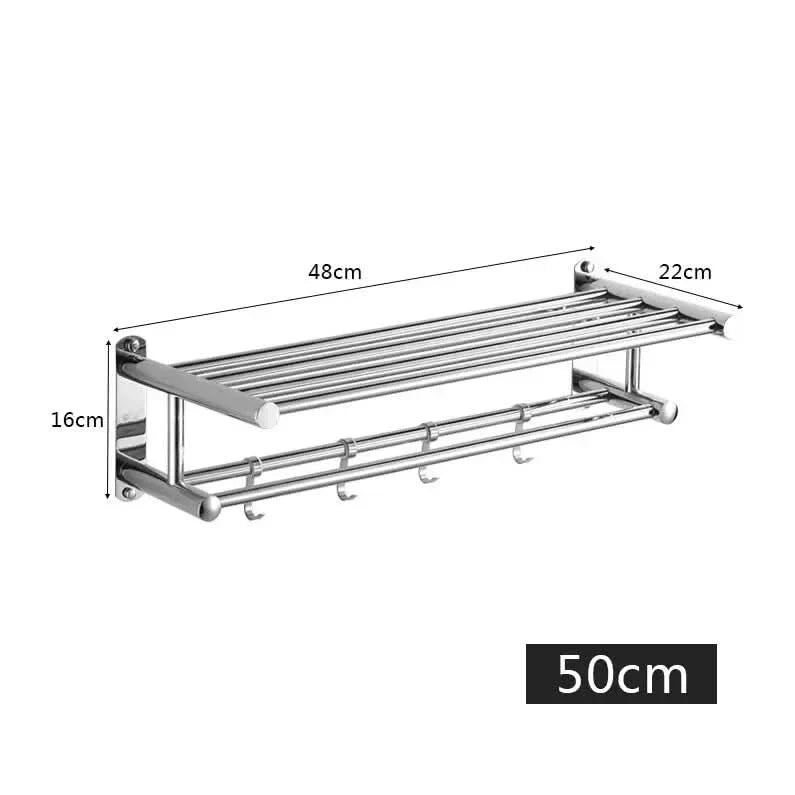 STEELRACK – plassbesparende og elegant håndkleholder i rustfritt stål