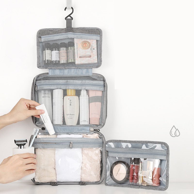 TravelTidy – Kompakt kosmetikkorganizer med 4 rom