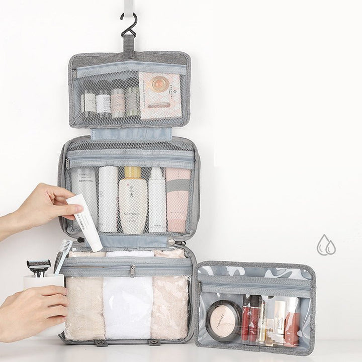 TravelTidy – Kompakt kosmetikkorganizer med 4 rom