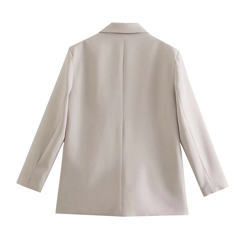 Elegante Double-Breasted Blazer for Damer