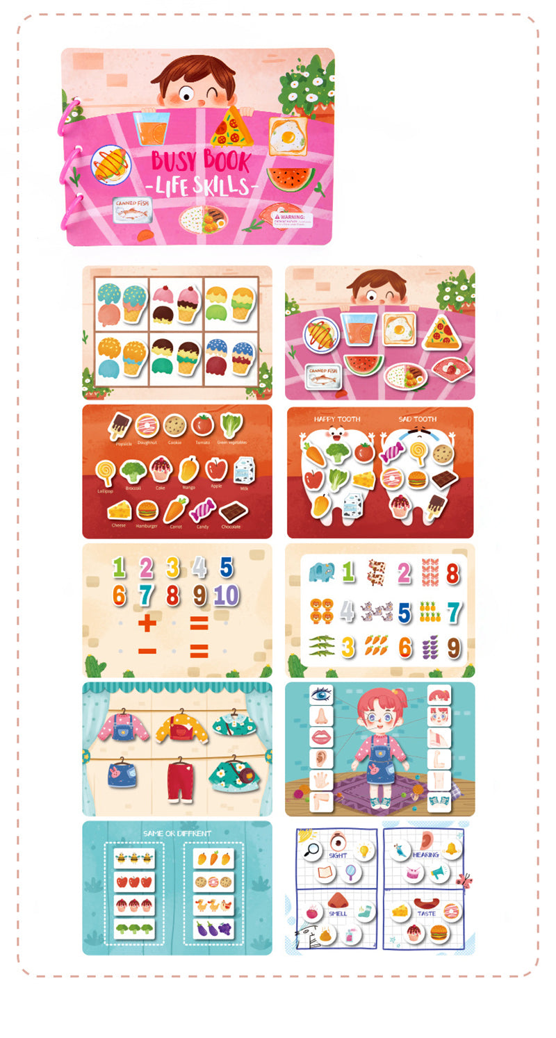 Montessori Aktivitetsbok for Barn - EduPlay