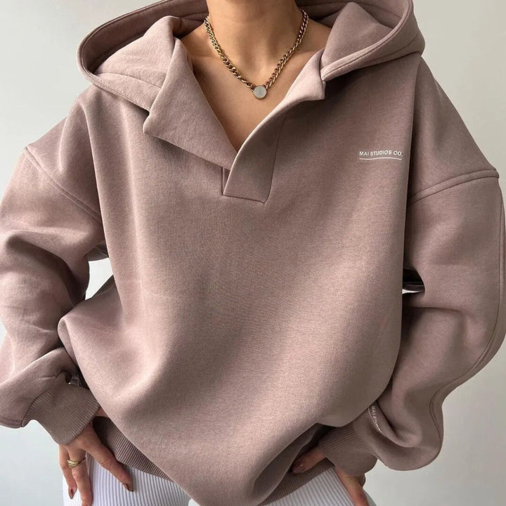 Moderne Dame Vinter Hoodie