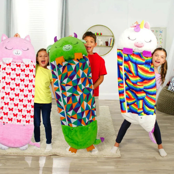 SleepyBuddy – Barnsovepose og kosetoy i ett