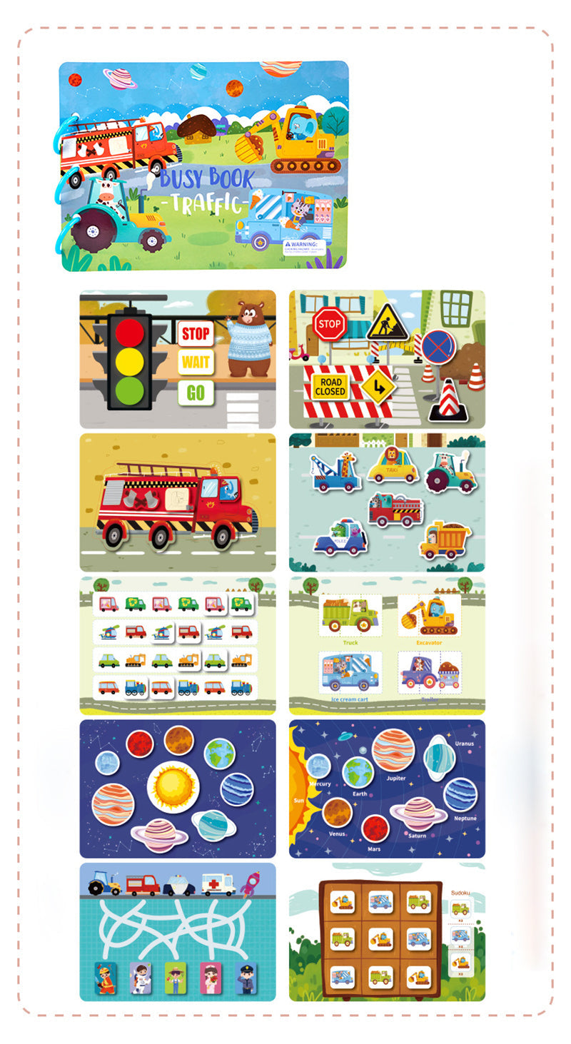 Montessori Aktivitetsbok for Barn - EduPlay