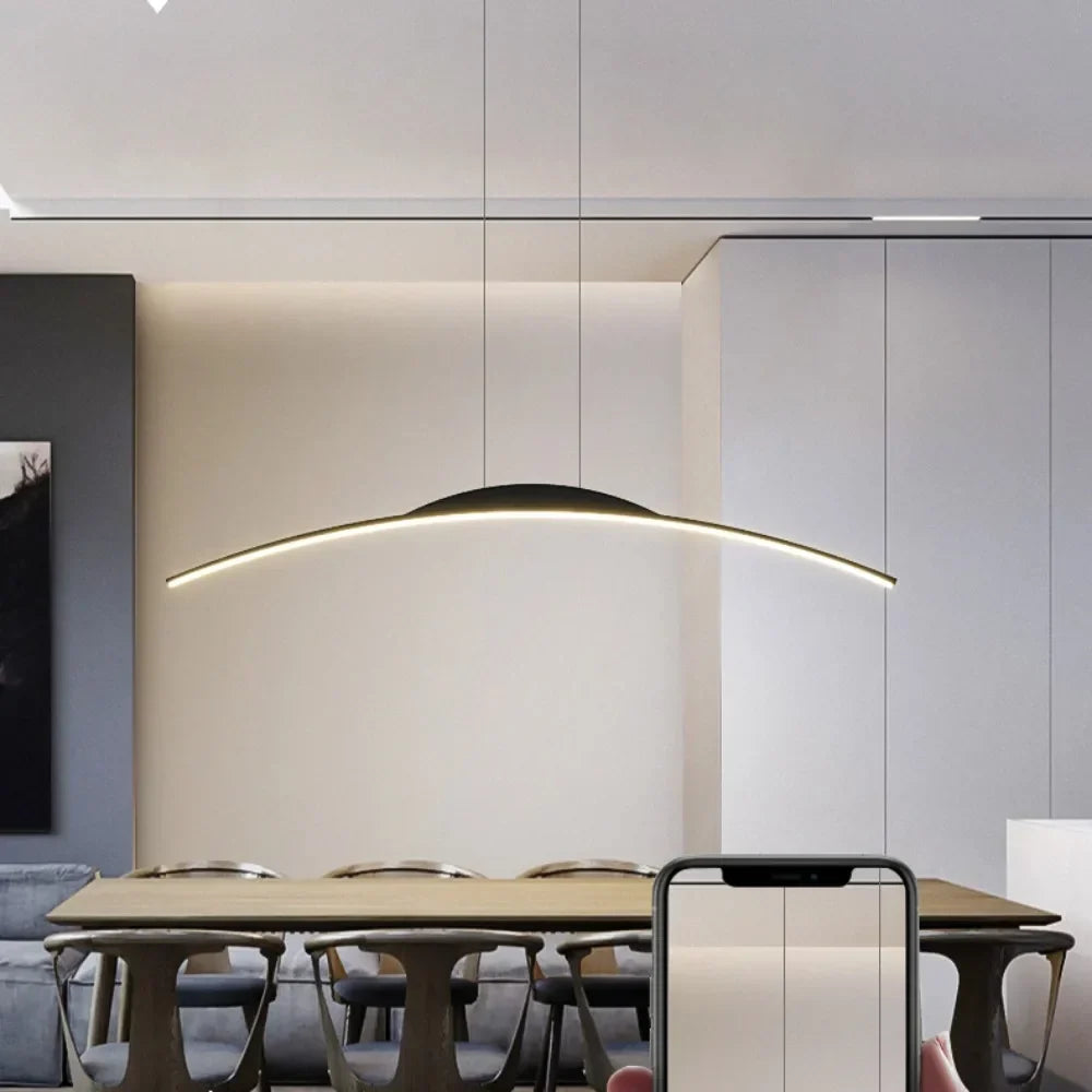 Ethirelle - Moderne LED-pendellampe for spisestue, kjøkken og stue