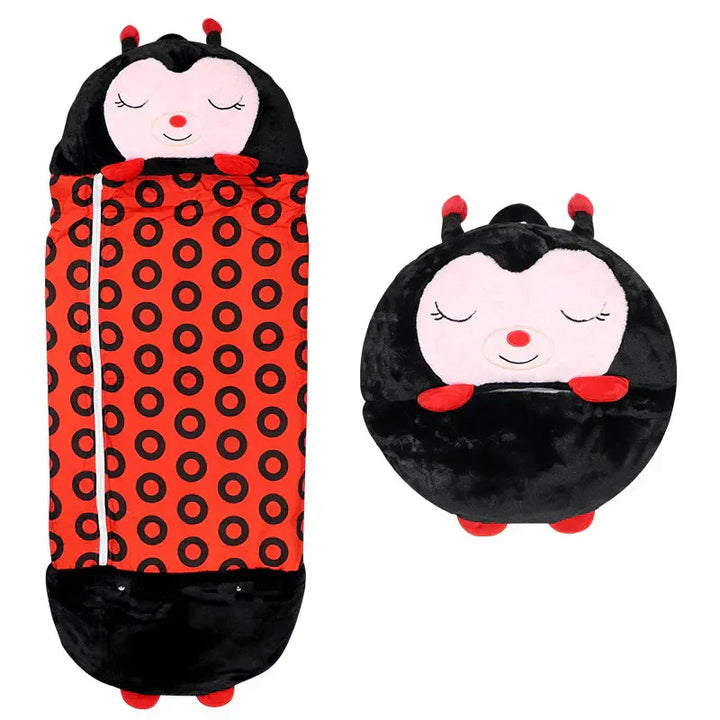 SleepyBuddy – Barnsovepose og kosetoy i ett