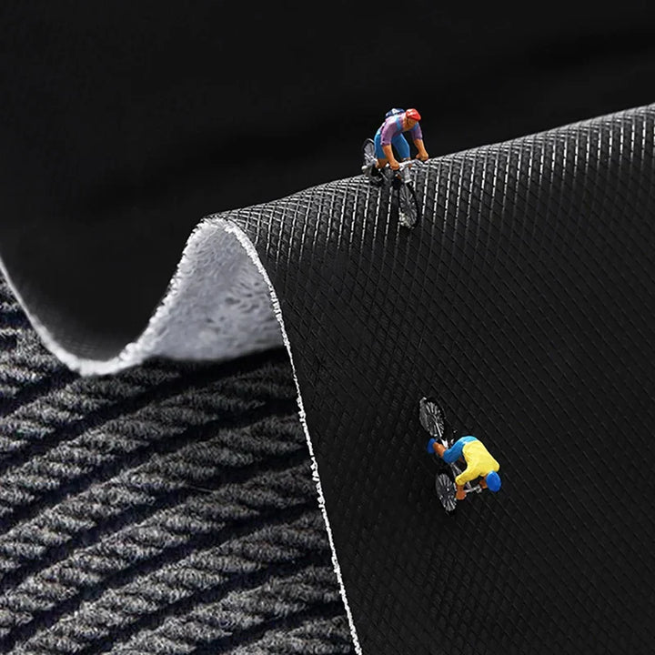 MatLuxe elegant geometrisk dørmatte | Gulvbeskytter motstandsdyktig mot smuss og vær
