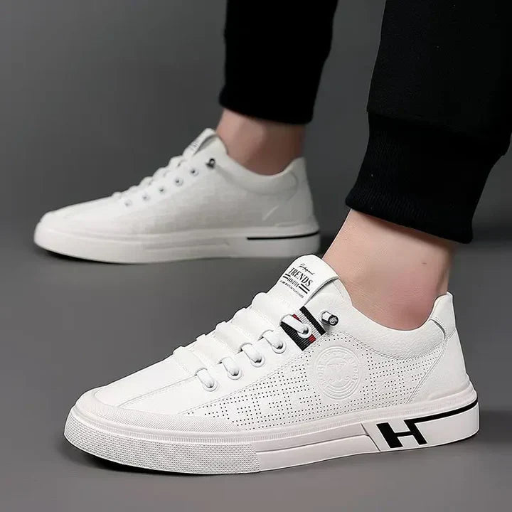 Stilige menn's sneakers med moderne urban appell