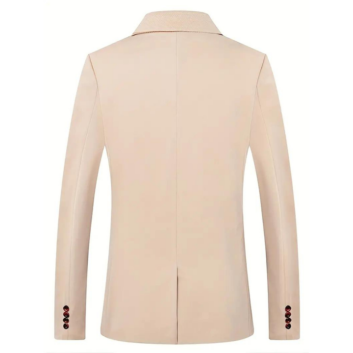 Elegant Menns Blazer Forfinet Søm for den Moderne Mannen