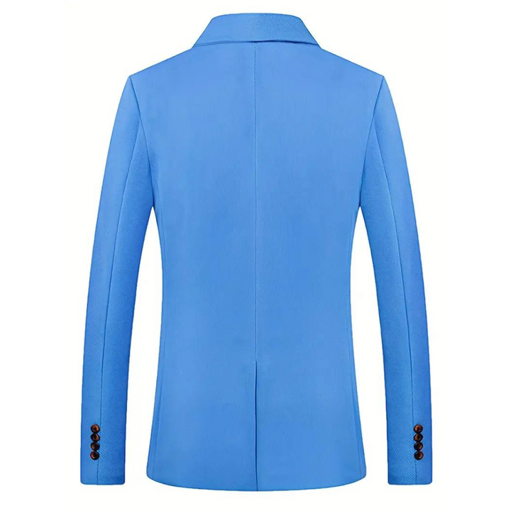 Elegant Menns Blazer Forfinet Søm for den Moderne Mannen